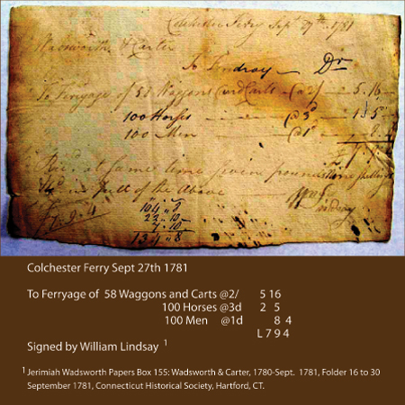 1781 Ferry Crossing Receipt